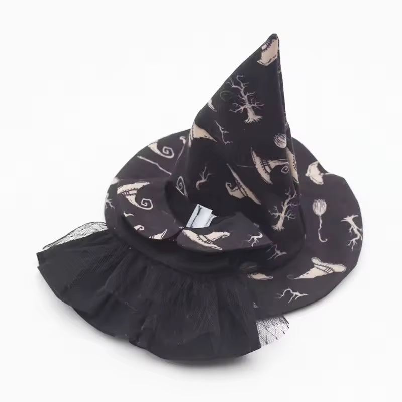 Only Doll Clothes 17cm For Labubuv1v2v3 Doll Clothes Suitable For Labubu Halloween Party Witch Hat Doll Accessories Holiday Gift